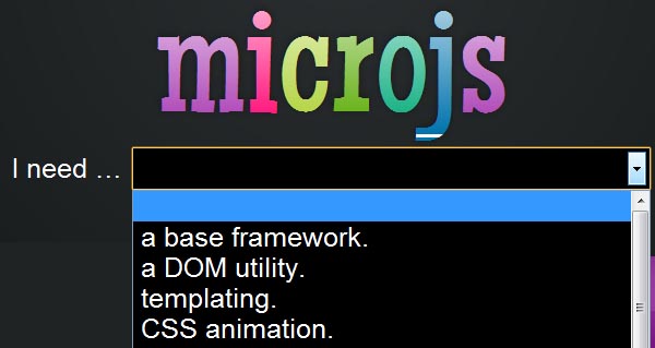 micro-javascript-FantasticMicro-Frameworks