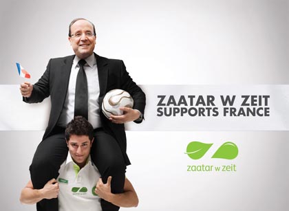 Football Euro Cup 2012 print advertising ad