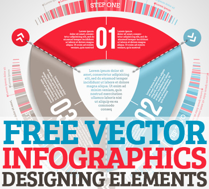 Post thumbnail of 32 Free Vector Infographic Designing Elements