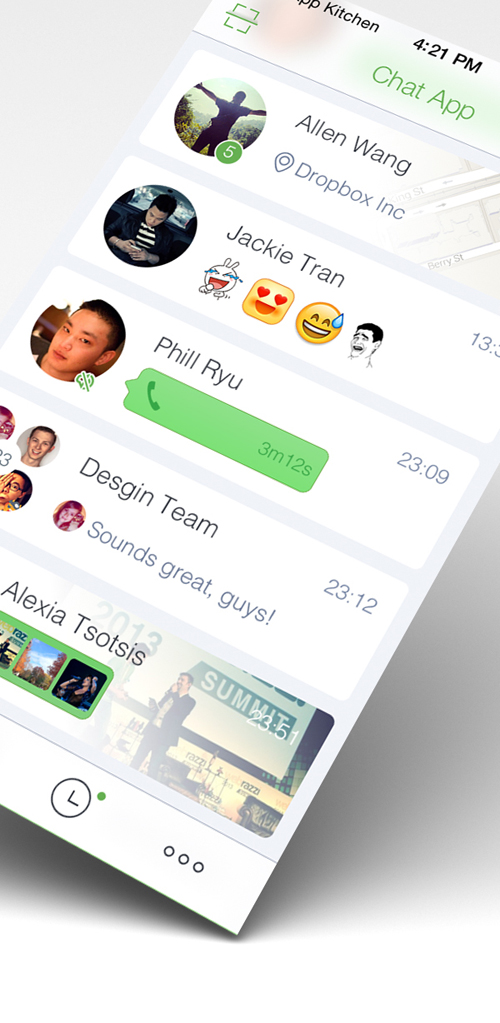 Chat App UI Designs and Concepts for Inspiration