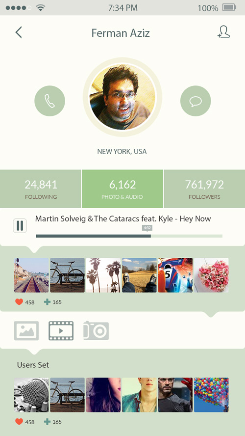 iOS7 App Design UI Designs and Concepts for Inspiration