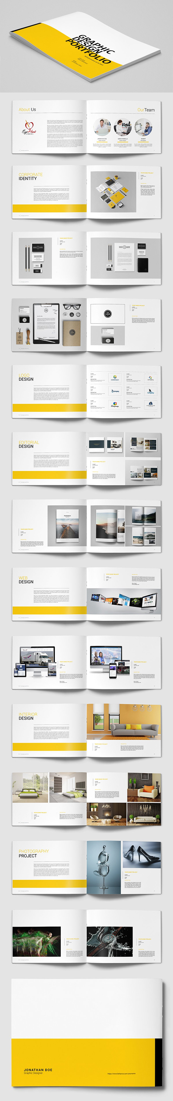 100 Professional Corporate Brochure Templates Design