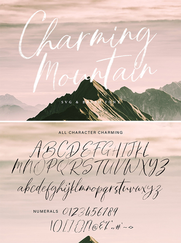Charming Mountain Font