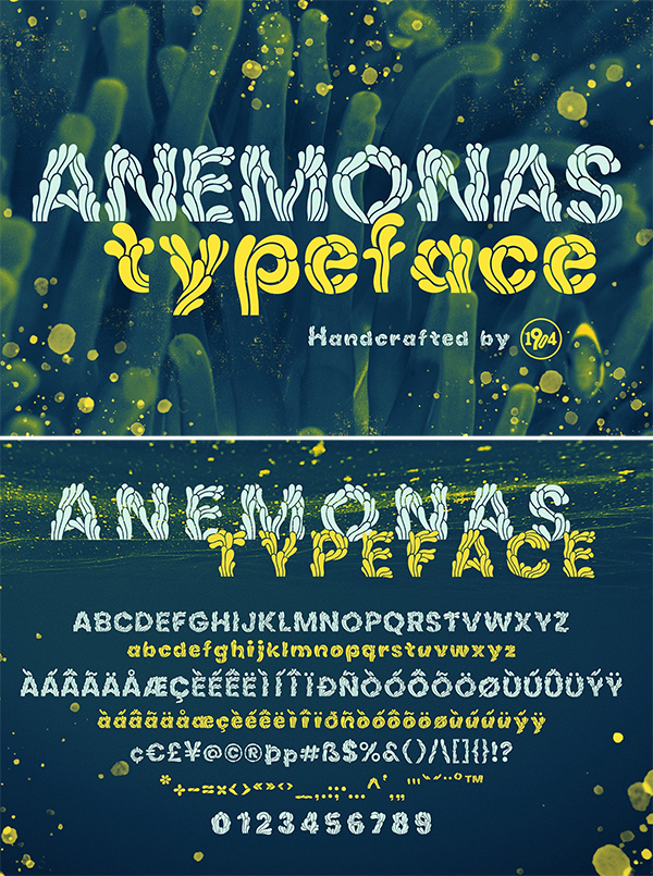 Anemonas Typeface
