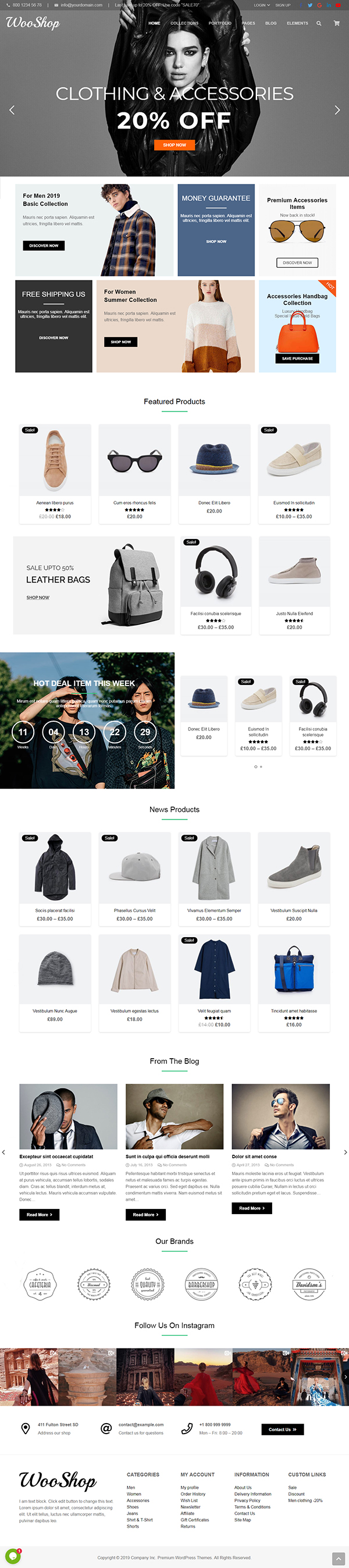 WooShop - Fashion eCommerce Theme