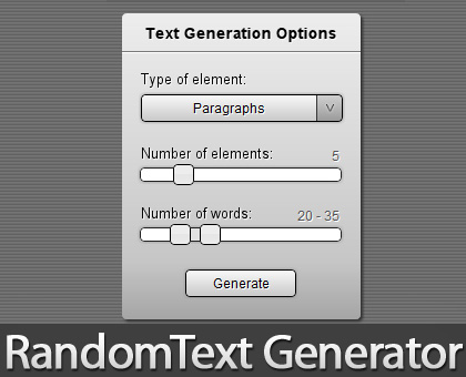 random-text-generator