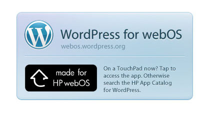 wordpress-for-webOS
