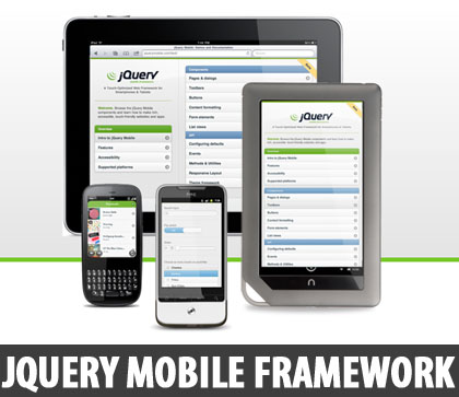 jQuery Mobile Framework Stable V1.0
