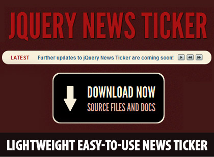 jquery-news-ticker