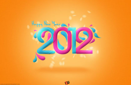 Happy New Year Wallpapers 2012