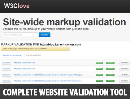 website-validation-tool