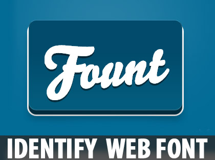 Identify-web-font-fount