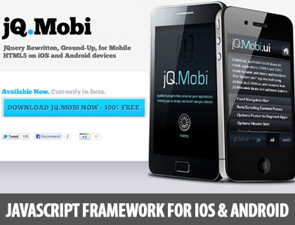 javascript-mobile-framework
