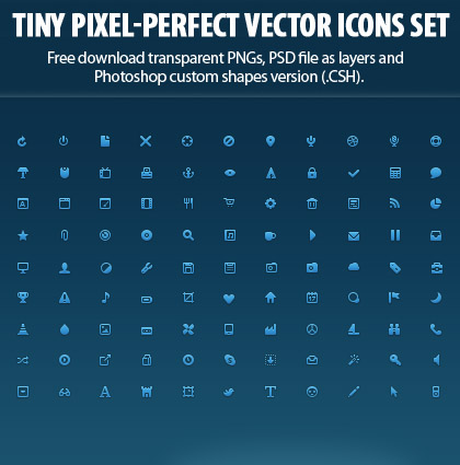 tiny-pixel-perfect-vector-icons