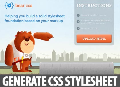 Generate-CSS-stylesheet