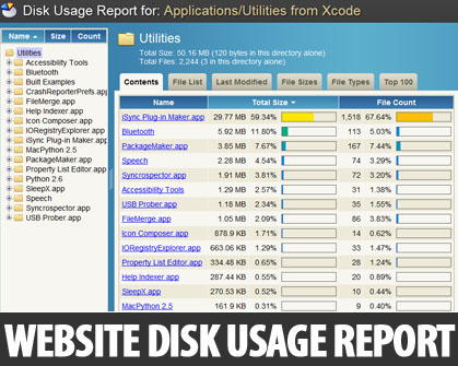 disk-usage-report-website