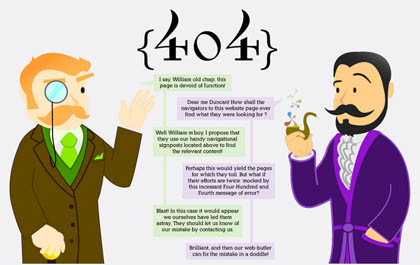 Creative 404 Page Designs