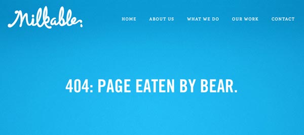 404 Web Page Design