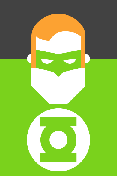 Green Lantern Illustration