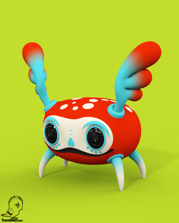 100 Well Design 3D Character Illustrations
