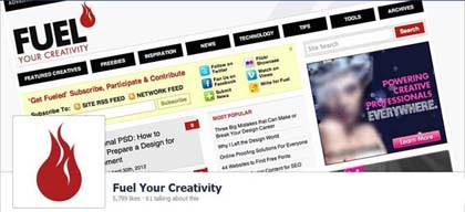 Fuel Your Creativity Facebook Timeline Cover