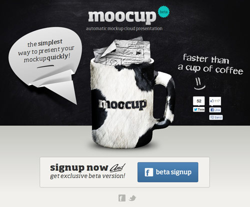 Moocup Coming Soon Page Design