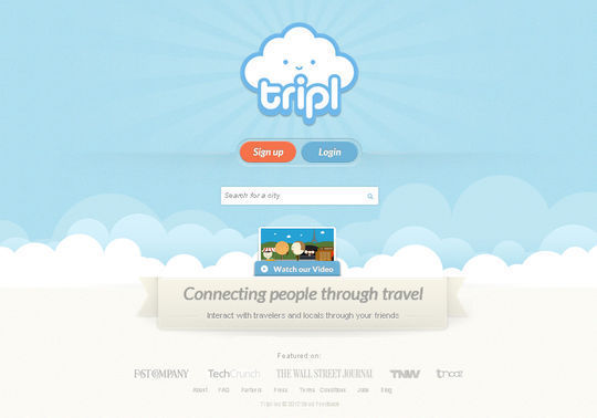 Tripl Coming Soon Page Design