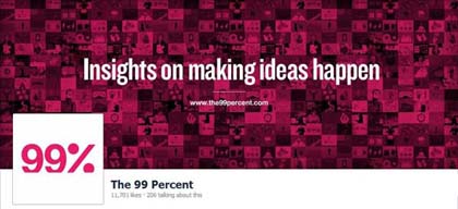 The 99 Percent Facebook Timeline Cover