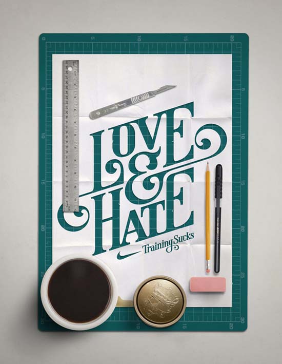 80 Stunning Examples Of Typography Design