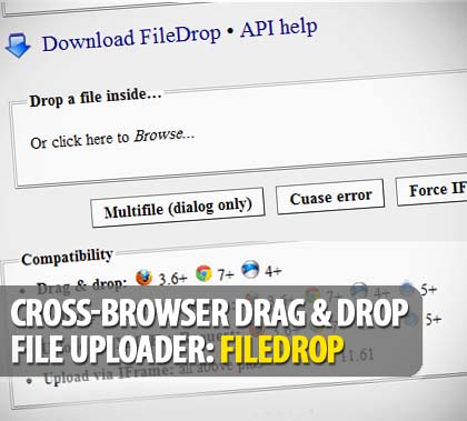 cross-browser-drag-drop-file-uploader