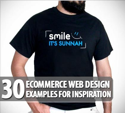 ecommerce web design inspiration