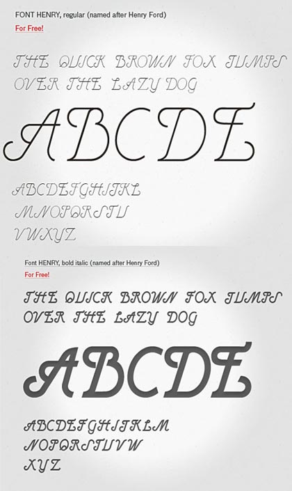 35 new fresh fonts for designers