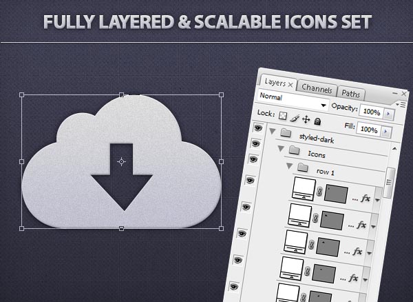 Vector Shapes Icons Set