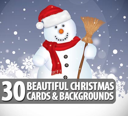 Christmas Cards and Backgrounds