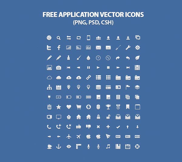 27 Free Vector Icon Sets 1