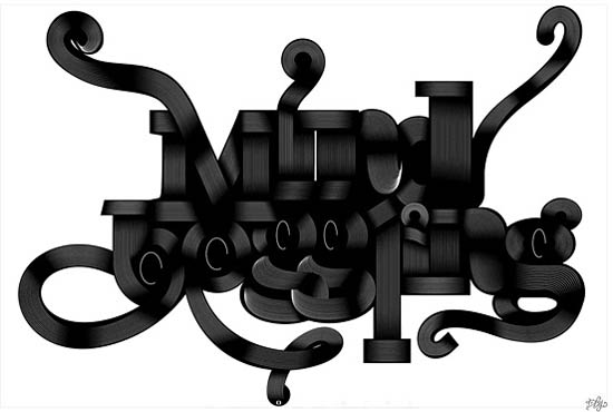 Remarkable Big Font Typography Design 19