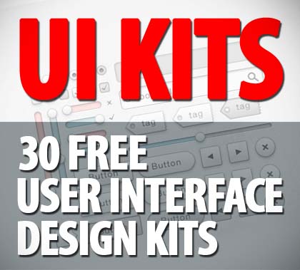UI Kits - Frree user interface design kits