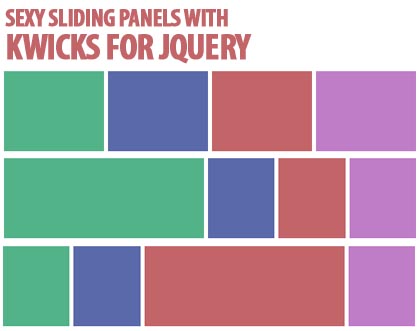 Sexy Sliding Panels With Kwicks for jQuery