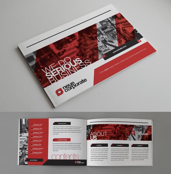 Brochure Designs: 25 Corporate Design For Inspiration 23
