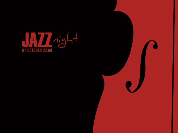 Jazz Night Poster Vector Graphic