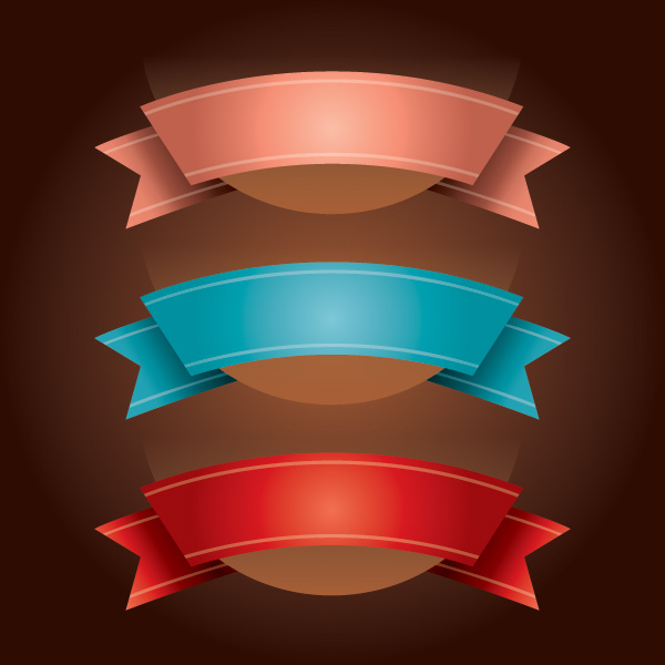 Ribbons Vector Graphic