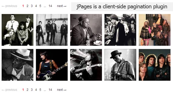 jPages: Awesome JavaScript Pagination Plugin