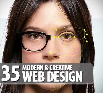 Modern and creative web design