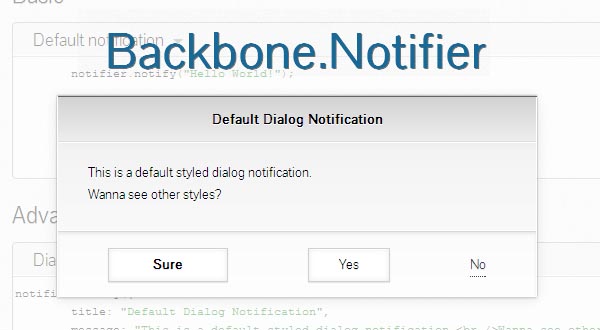 UI Notifications Framework: Backbone.Notifier