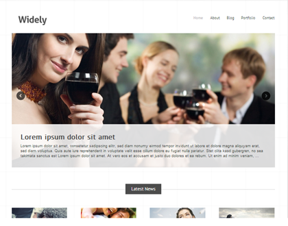 Widely Responsive WordPress Themes - 20