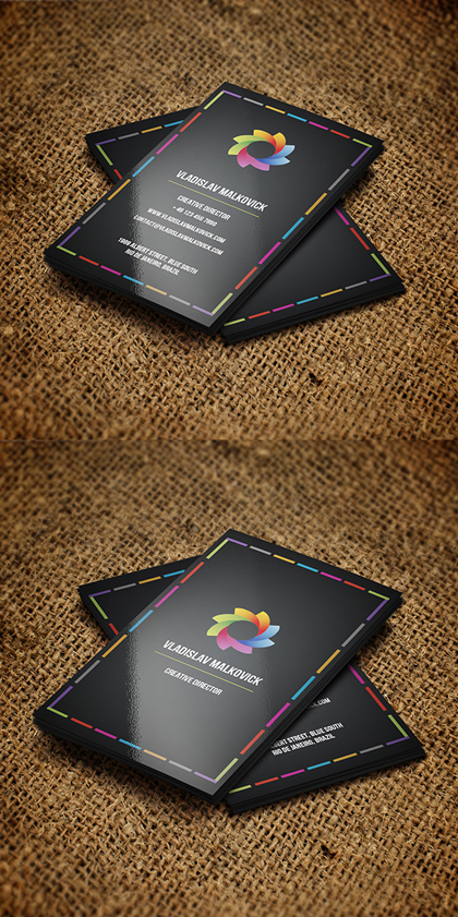 Modern Stylish Business Cards Design6