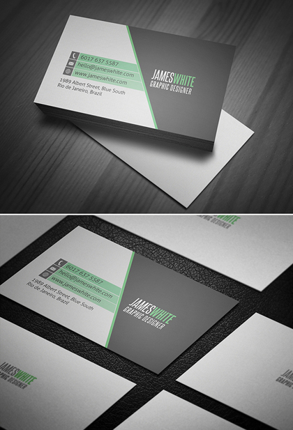 Modern Stylish Business Cards Design8