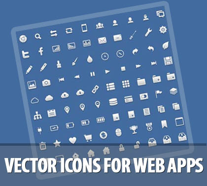 Vector icons for web apps