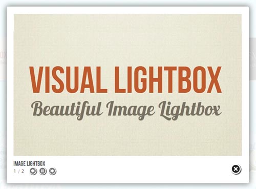 Beautiful jQuery Lightbox