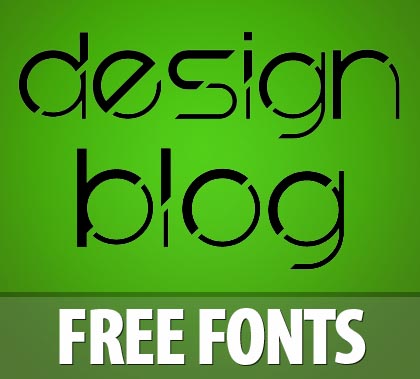 Design Blog Free Fonts